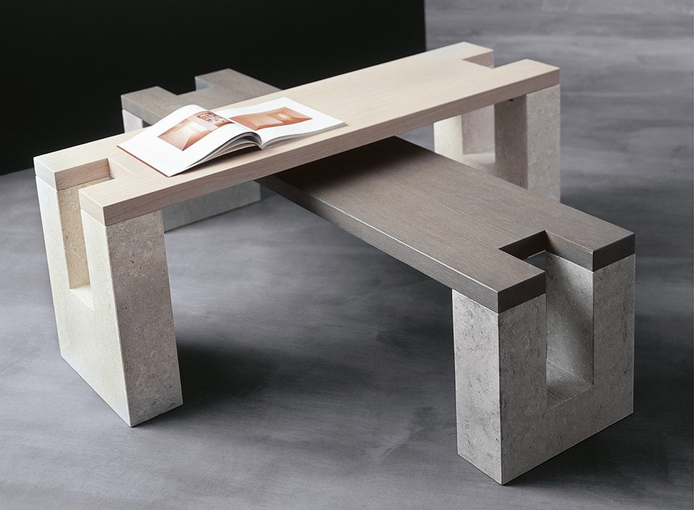 Laboratorio del Marmo - Dolmen-Bench / Table